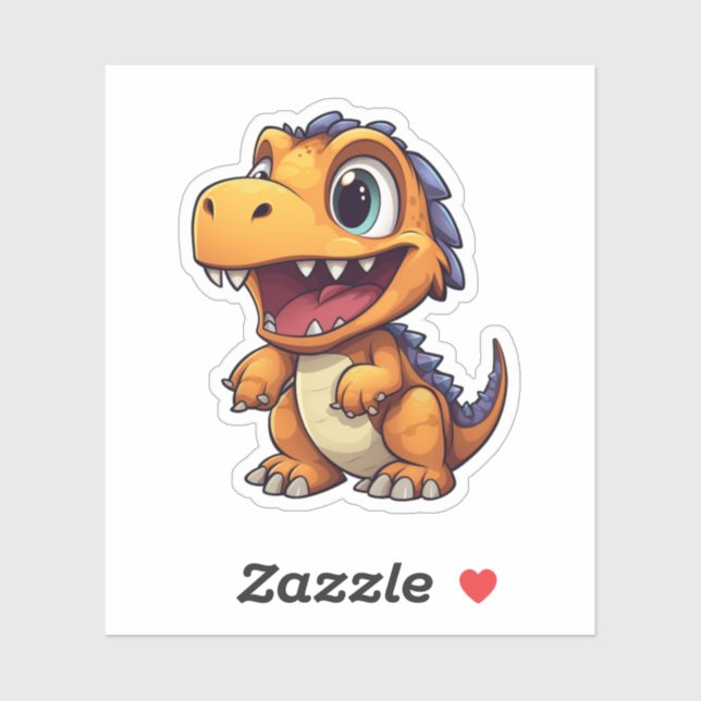 Cartoon dinosaur illustration (Sheet)