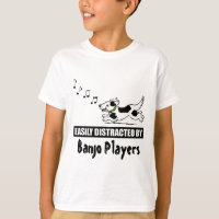 Cartoon Dog Easily Distracted by Banjo Players