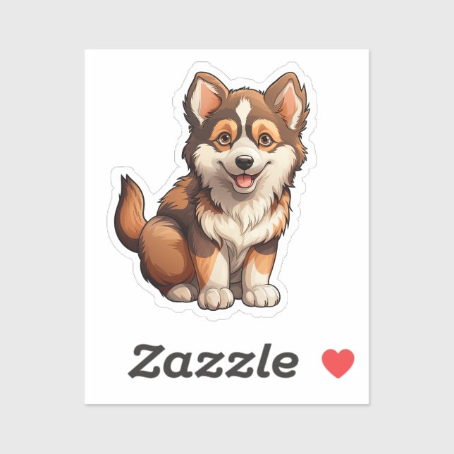 Cartoon dog illustration (Sheet)