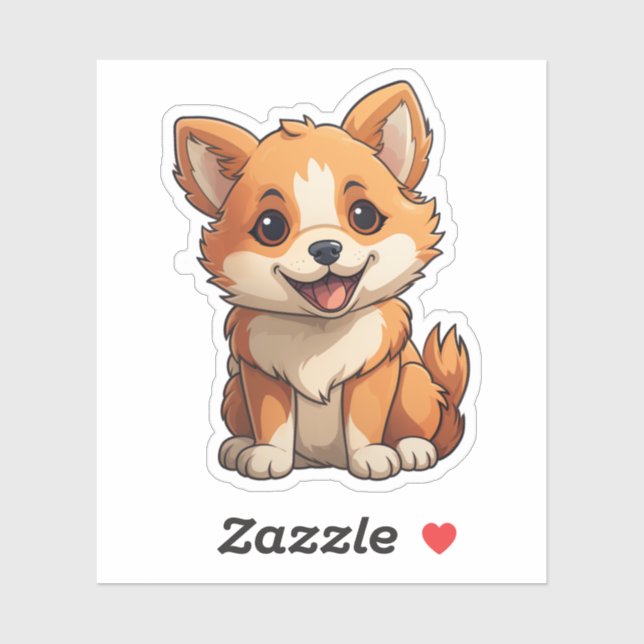 Cartoon dog illustration (Sheet)