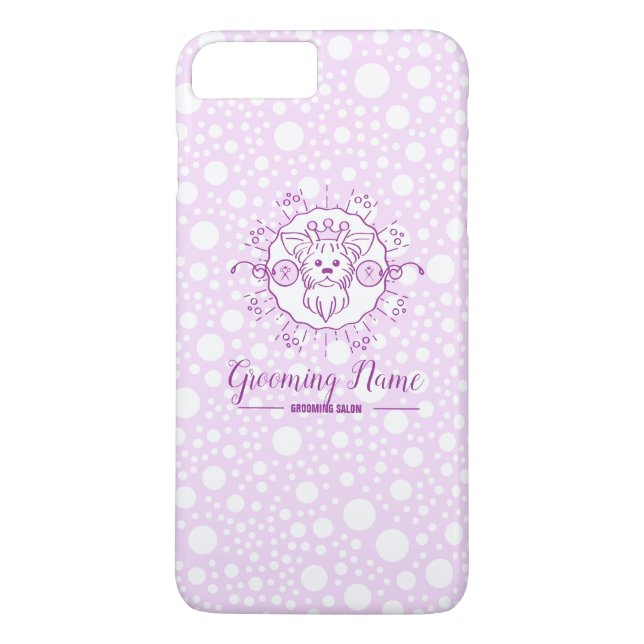 Cartoon Dog Illustration for Grooming Case-Mate iPhone Case (Back)