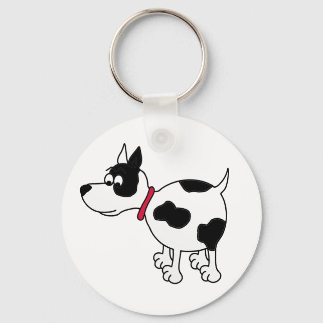 Cartoon Dog Keychain (Front)