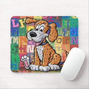 Cartoon Dog Mouse Pad