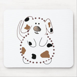 Cartoon Dog Tshirts and Gifts Mouse Pad