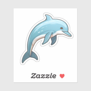 Cartoon dolphin illustration