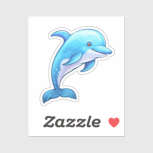 Cartoon dolphin illustration