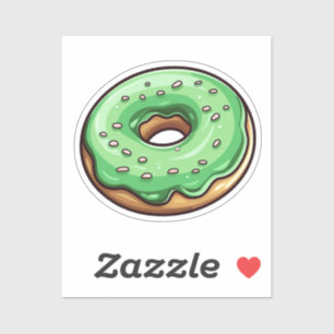 Cartoon doughnut