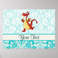 Cartoon Dragon; Cute