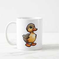 Cartoon duck illustration