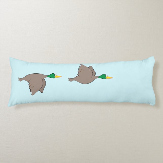 Cartoon Ducks - Critter Body Pillow (Front)