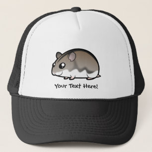 Cartoon Dwarf Hamster Trucker Hat