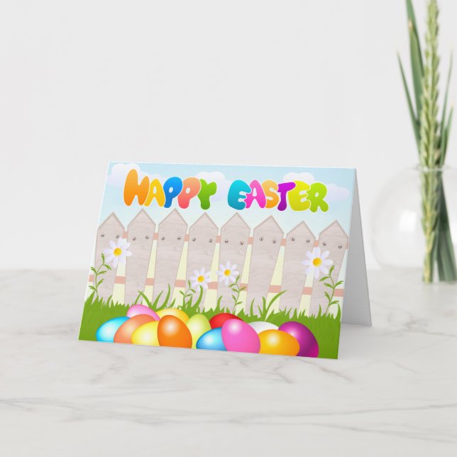 Cartoon Easter Cards (Front)