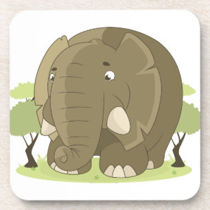 Cartoon Elephant Coaster