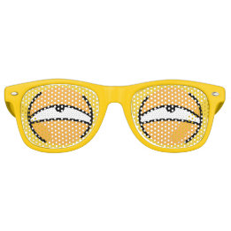 Cartoon Eyes Dying Sunglasses (Yellow)