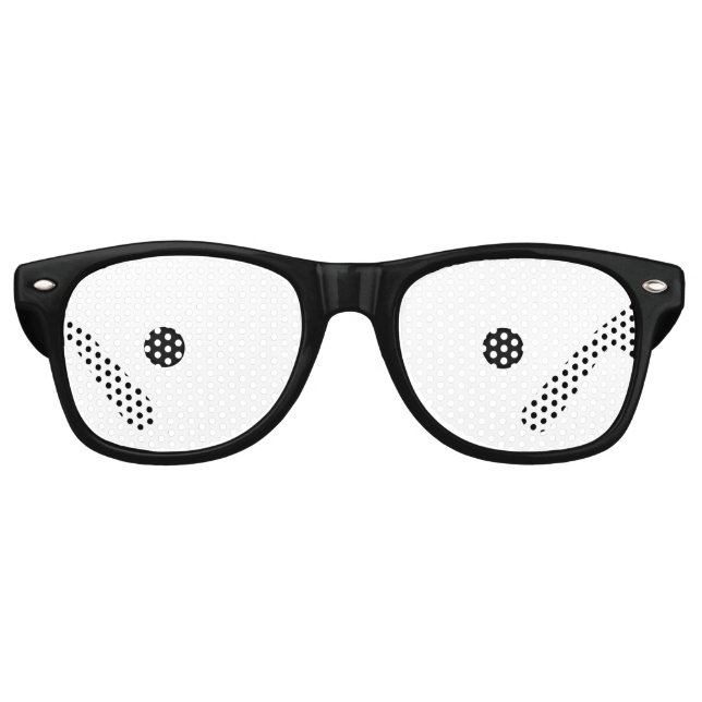 Cartoon Eyes Retro Sunglasses (Front)