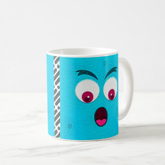 cartoon Face Expression  Coffee Mug