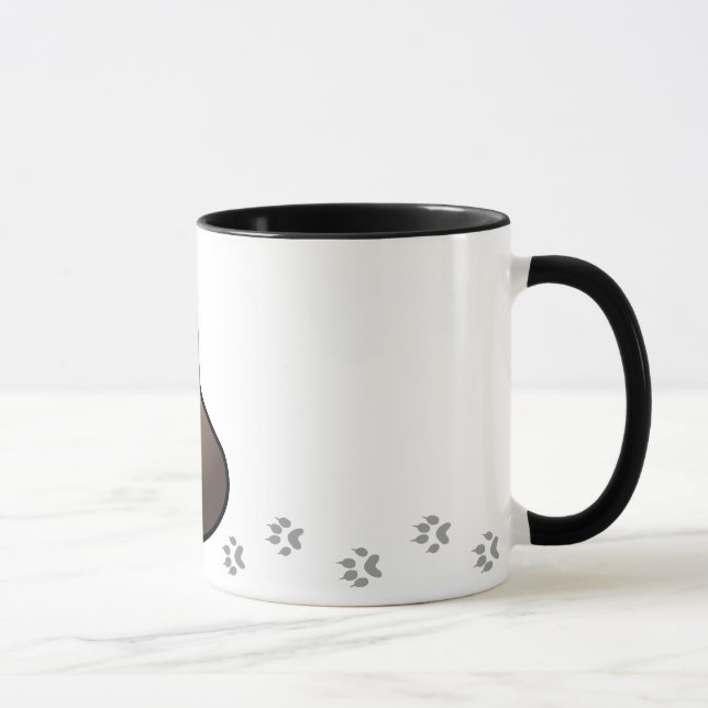 Cartoon Ferret Mug (Right)