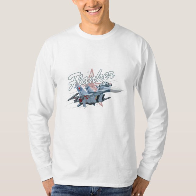 Cartoon fighter plane T-Shirt (Front)