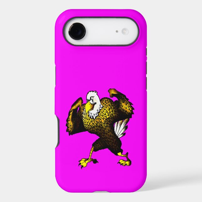Cartoon Fighting Eagle (Back)