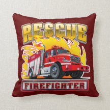 Cartoon Fire Truck T-Shirt