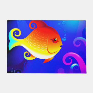 Cartoon Fish Doormat