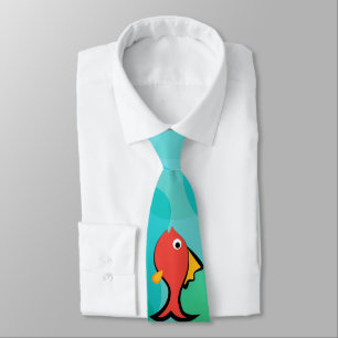 Cartoon Fish Tie