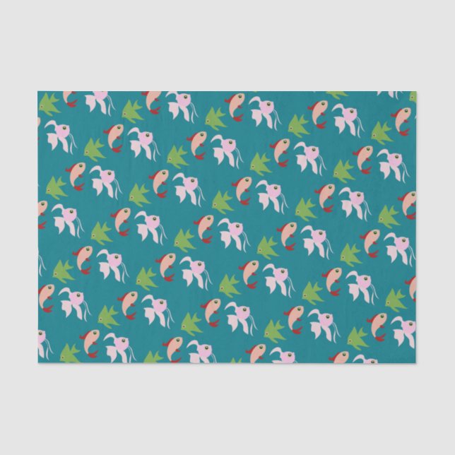 Cartoon Fish Tissue Paper (Front)