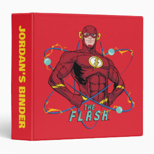 Cartoon Flash Atomic Graphic Binder