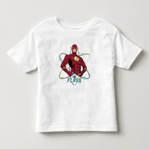 Cartoon Flash Atomic Graphic Toddler T-shirt