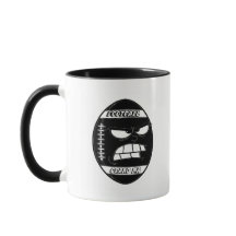 Cartoon Football Mug for Grand Ma