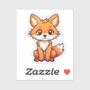 Cartoon fox illustration