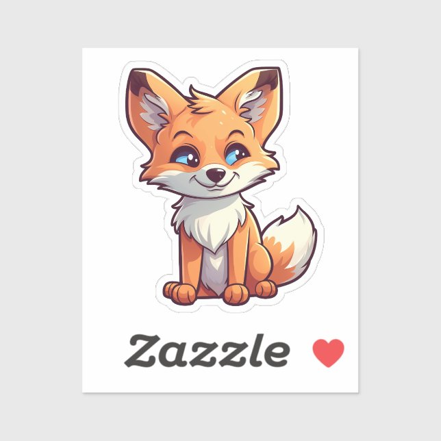 Cartoon fox illustration (Sheet)