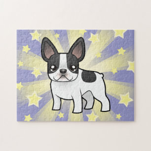 Cartoon French Bulldog Jigsaw Puzzle