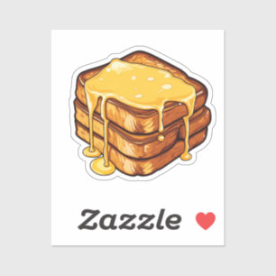 Cartoon french toast 