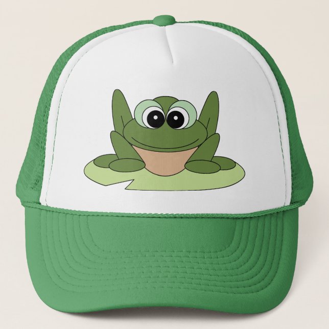 Cartoon Frog Hat (Front)