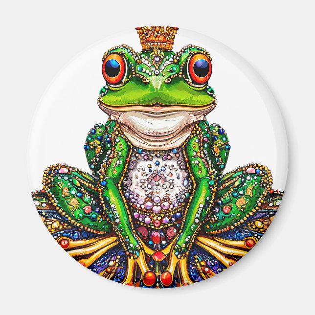 Cartoon frog magnet (Front)