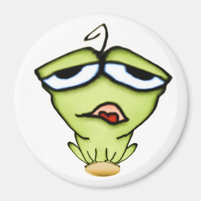 Cartoon Frog Magnet (Front)