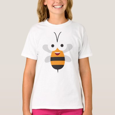 Cartoon Funny Cute Honey Bee
