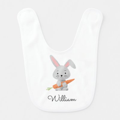 Cartoon Funny Cute Rabbit Bunny Carrot