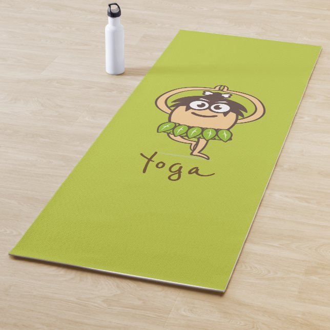 Cartoon funny yoga yoga mat (In Situ)