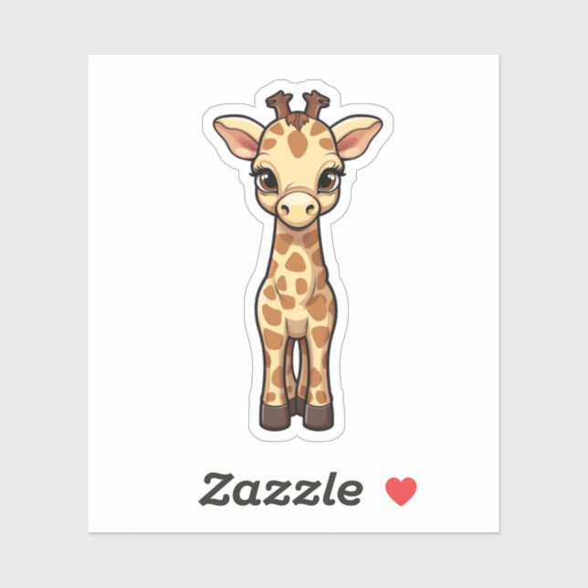 Cartoon giraffe illustration (Sheet)
