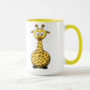 Cartoon Giraffe Mug
