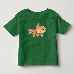 Cartoon Goldfish Toddler T-shirt