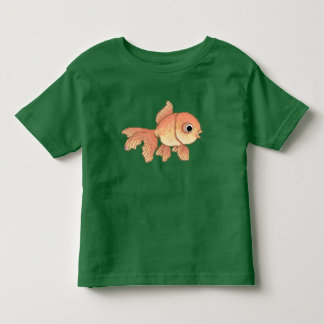 Cartoon Goldfish Toddler T-shirt