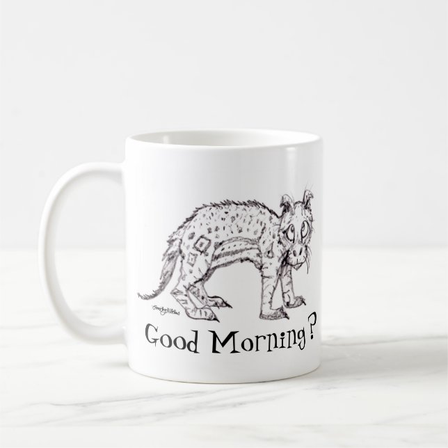Cartoon "Good Morning" Mug (Left)