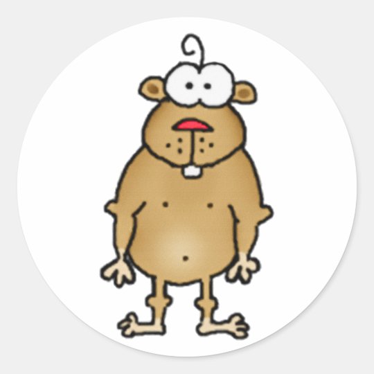 Cartoon Gopher Stickers