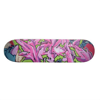 cartoon graffiti skateboard