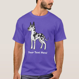 Cartoon Great Dane T-Shirt
