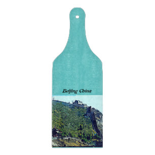 Cartoon Great Wall of China Cutting Board