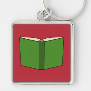 Cartoon Green Book Keychain